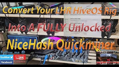 Fully unlock your whole LHR rig with Nicehash quick miner