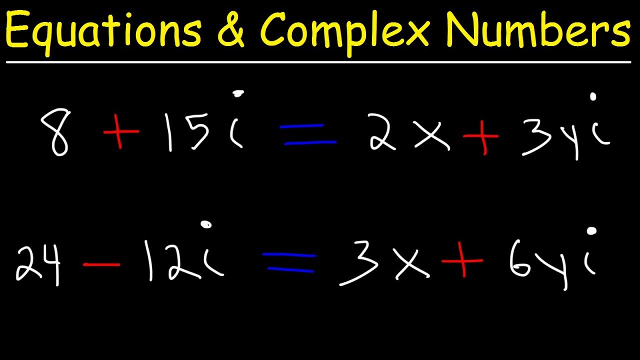 problem solving complex numbers