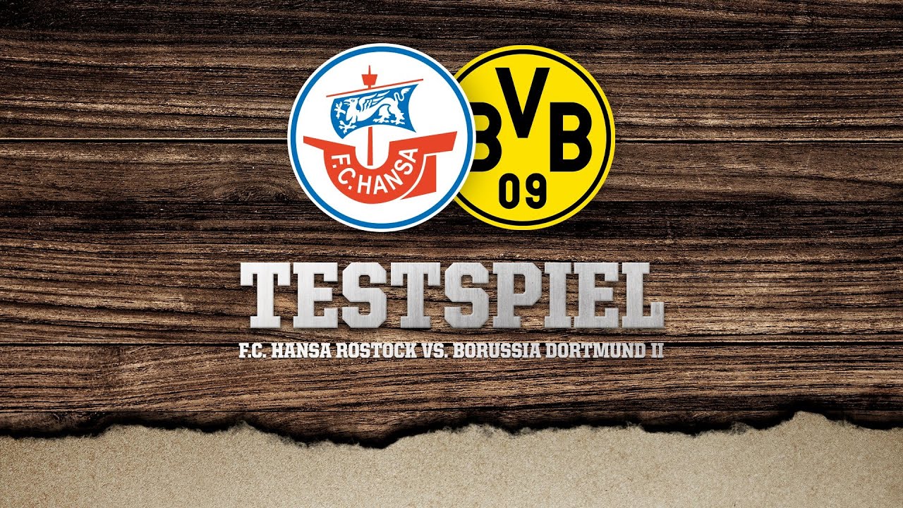 Testspiel des F.C. Hansa Rostock gegen Borussia Dortmund II | Trainingslager Belek 2024