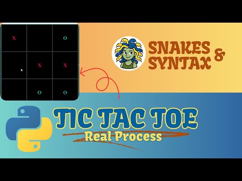 I Coded Tic Tac Toe in Python (with Tkinter GUI!)