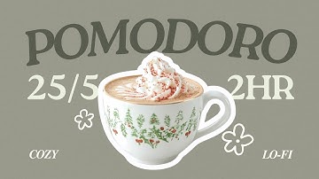 𝕡𝕖𝕡𝕡𝕖𝕣𝕞𝕚𝕟𝕥 𝕞𝕠𝕔𝕙𝕒 ☕ study with me | pomodoro focus timer | with cozy jazz music