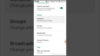 GB whatsapp all setting hide online freeze hide blue tick showing 🔕 All gb setting watch full video screenshot 5