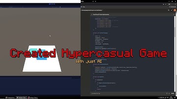 How I Created a Simple Hyper Casual Game with AI in Minutes!