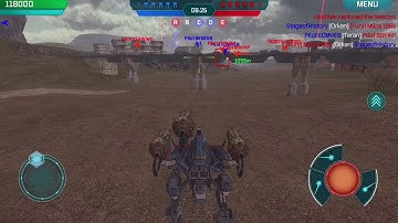New DASH Bots Part 3 - War Robots Test Server 29-APR-17