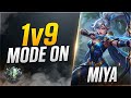Had to 1v9 with Miya | S40 | MLBB
