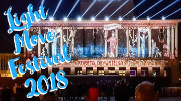 Light Move Festiwal 2018: Mapping na Teatrze Wielkim w Łodzi [DDLodz.pl]