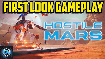 Hostile Mars First Look! First Impressions of The Space Survival Tower Defense Game!