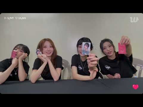 25.10.05 막콘 후 단체 위버스 라이브 #QWER #쵸단 #마젠타 #히나 #시연