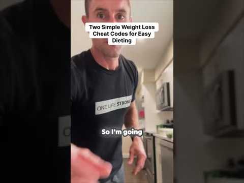Two Simple Weight Loss Cheat Codes for Easy Dieting