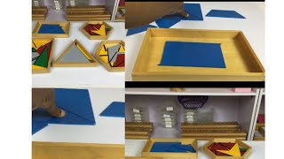 Montessori - Constructive Triangles - Box 5