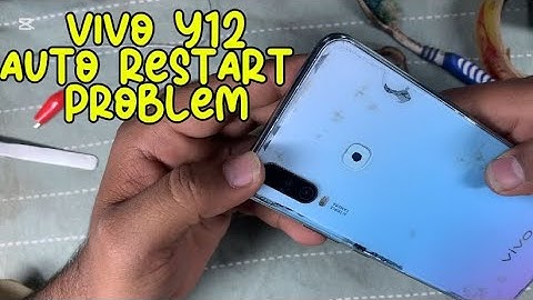 📱 Vivo Y12 Auto Restart Problem | Complete Solution