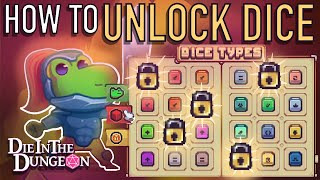 Unlock all the SECRET Dice in Die in the Dungeon