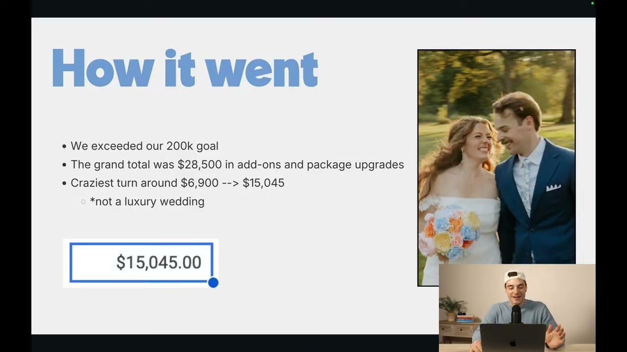 Add $5k+ in the Next 90 Days from the Weddings You Already Have Booked