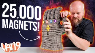 Avengers Endgame Infinity Gauntlet Made out of Magnets!