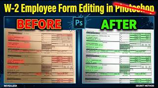 Do This With Any W-2 EMPLOYEE Form Like A Pro In No Scam! [Education Purposes Only]