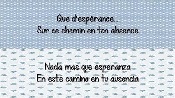 Indila  -  Dernière Danse CON LETRA Español/Frances