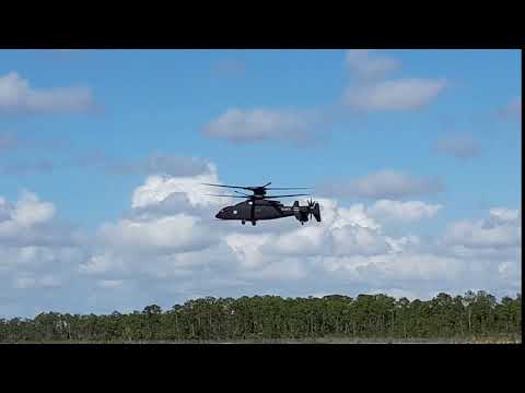 Sikorsky-Boeing SB-1 Defiant coaxial helicopter demo flight