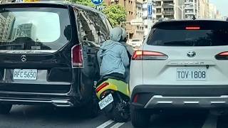 【車禍影片】不知道在騎什麼（2026.10.02 台北市大安區羅斯福路