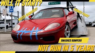 We Bought THE WORST Condition and CHEAPEST Ferrari...And We're Going to Fix It | Part 1