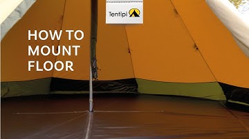How to mount a Tentipi floor in a Nordic Tipi