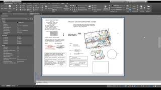 Autocad - ustawianie drukowanie + dodawanie fragmentu mapy na rzutni