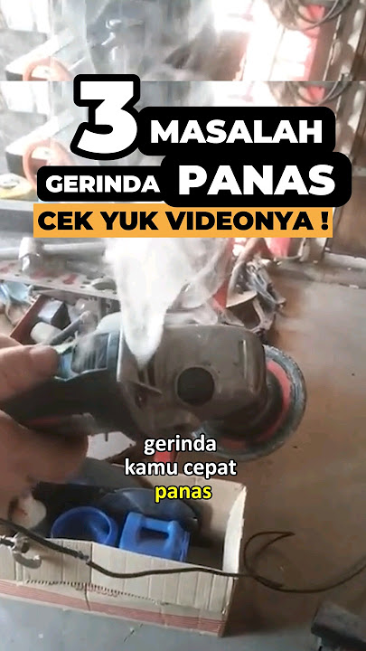 3 main problems that cause a grinder to overheat quickly! #grindingmachine #grinder #grinder