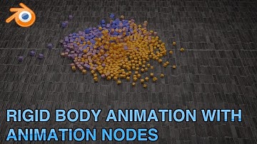 RIGID BODY ANIMATION WITH ANIMATION NODES