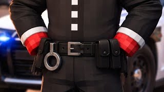 Minecraft ama polis oldum