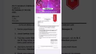 1 SET MODUL PENTAKSIRAN FORMATIF AKHIR 2022/2023 MUZIK TAHUN 4 (PERCUMA RPM) - BONUS WORD