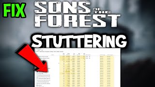 Sons of The Forest – How to Fix Fps Drops & Stuttering – Complete Tutorial