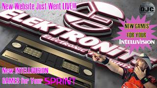New Website to buy NEW Games for your INTELLIVISION SPRINT