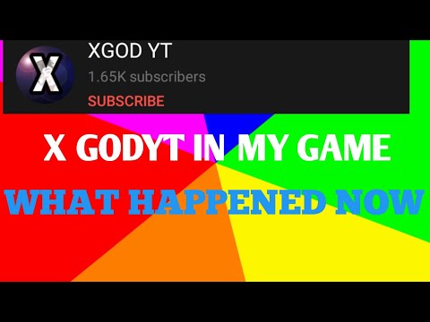 XGOD YT IN MY GAME