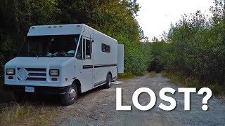 LOST in the woods | Off grid van life | Freediving British Columbia