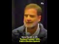 Rahul Gandhi in US: 'Serious Problem' with India's election system