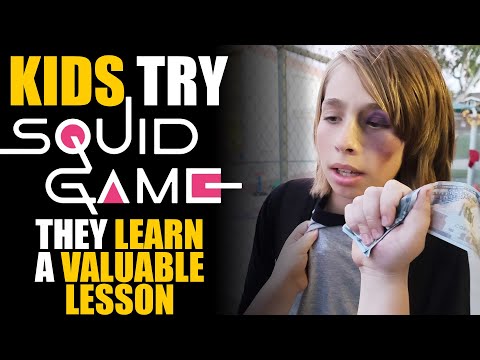 Kids Copy SQUID GAME! They LEARN A VALUABLE LESSON... | SAMEER BHAVNANI