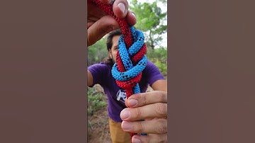 Joining Two Ropes With Figure 8 Knot