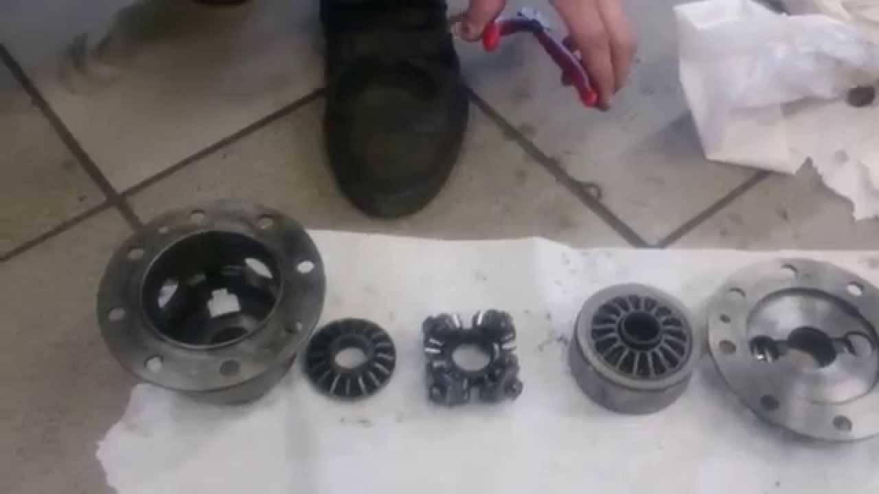 How To Take Apart A Lsd Diff From A Subaru Legacy Youtube
