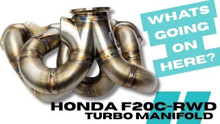 Honda F20C Turbo Manifold - Hand Made in the UK by Walton Motorsport
