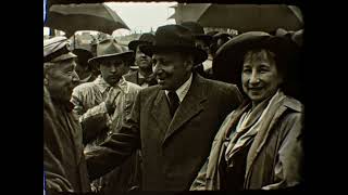 Arkiv8 - Inauguration of the Branting Monument / Invigning av Brantingmonumentet (1952) (no sound)