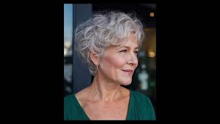 Short Hair styles for women over 60//trending 2026