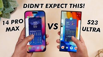 Samsung Galaxy S23 Ultra (One UI 5.1) vs iPhone 14 Pro Max (iOS 16.3) Animations Comparison!