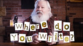 Where do you write? | Finding Inspiration from Place | Tips from an Author
