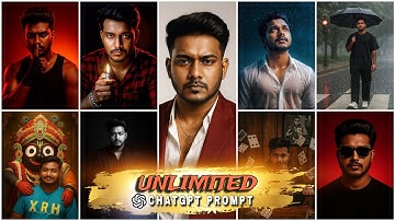 Unlimited Chatgpt Ai Photo Editing Prompts | 100% free prompt | Chatgpt AI photo editing tutorial.