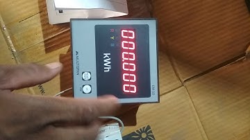 Multispan kwh meter ct ratio program setting model number EM 10