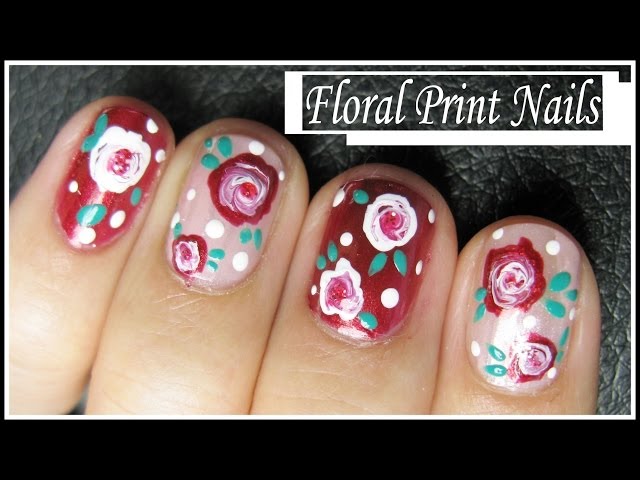 Zebra Nails - Easy Short Nail Art Designs - YouTube