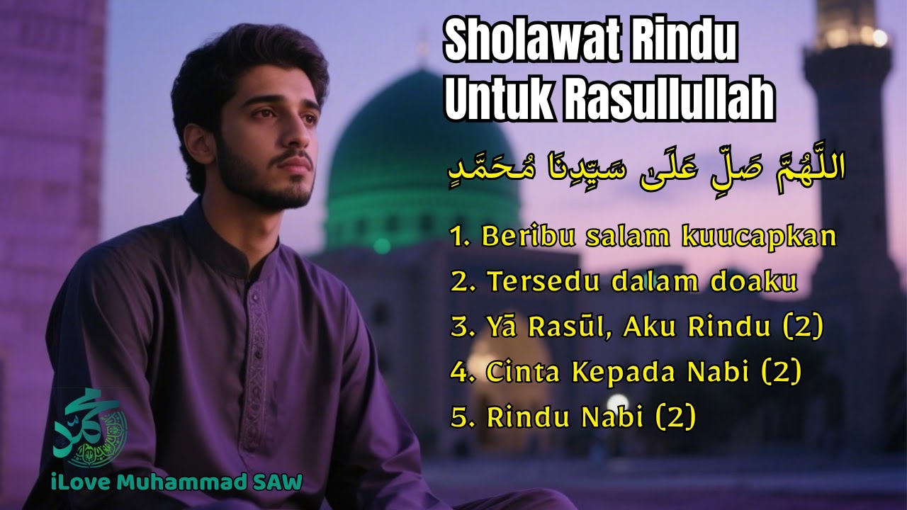 SHOLAWAT PENUH KERINDUAN | SALAM DAN CINTA UNTUK RASULULLAH ﷺ #sholawat #muhammad #rindunabi