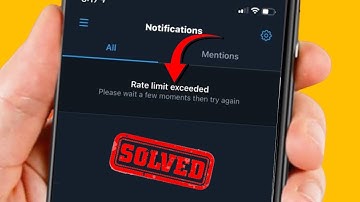 Twitter Rate Limit Exceeded | iPhone | 2023 | Solution