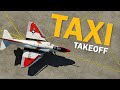 DCS A-4E Skyhawk Mod Taxi &amp; Takeoff Tutorial