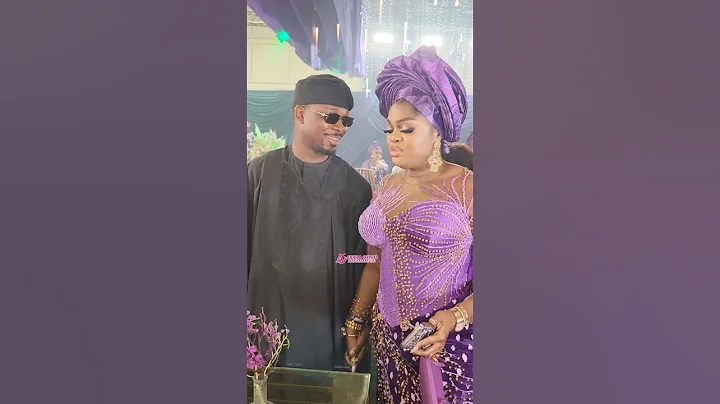 SENOTOR BADOSKY LOOKING STUNNING AND BEAUTIFUL AT MERCY AIGBE MUM'S BURIAL