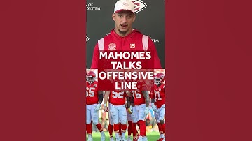 Patrick Mahomes on Chiefs Offensive Line: They’re Building Chemistry #Chiefs #NFL #Sports